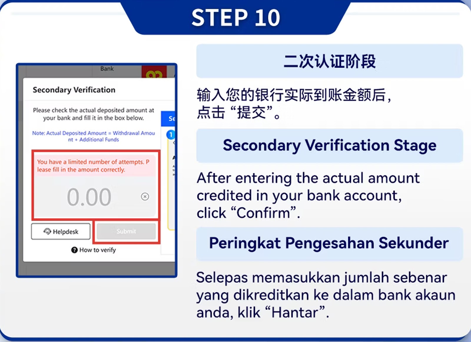 Langkah Top-Up USDT Mudah Alih 10